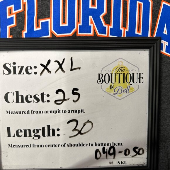 The Victory Mens XXL Gray Tshirt UF Florida Gators Logo Collegiate NCAA Football - Picture 9 of 11